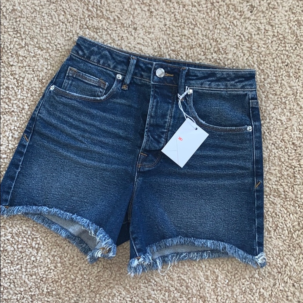 Good American jean shorts